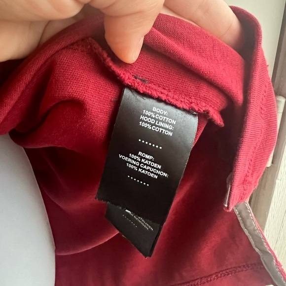 Harley-Davidson 3XL Red Lightweight Hoodie Traveler Staple Casual - Picture 12 of 15